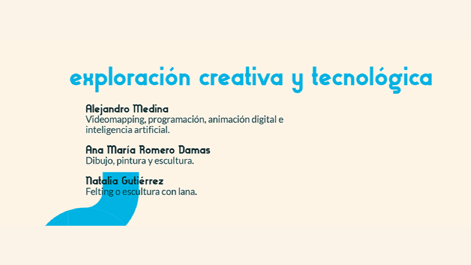 Profesionales de exploración creativa y tecnológica